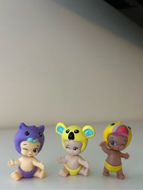 Set of 3 Moose Toys Towzies